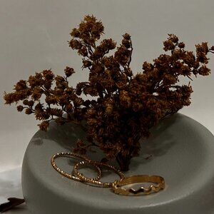 3 pcs set ring, stainless steel for women